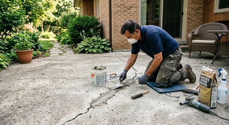 Cement Repair in West Des Moines, IA