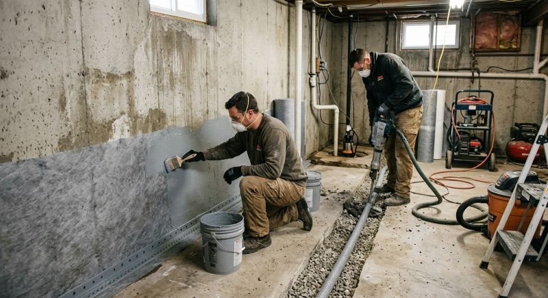 Wet Basement Repair in Tuscaloosa, AL